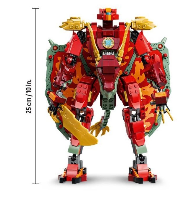 71868 Lego Ninjago - Wyldfyre a transformační dračí oblek