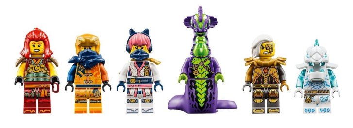 71868 Lego Ninjago - Wyldfyre a transformační dračí oblek