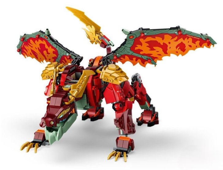 71868 Lego Ninjago - Wyldfyre a transformační dračí oblek