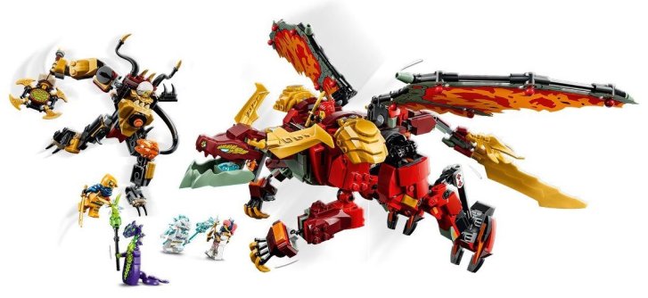 71868 Lego Ninjago - Wyldfyre a transformační dračí oblek