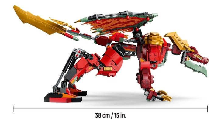 71868 Lego Ninjago - Wyldfyre a transformační dračí oblek