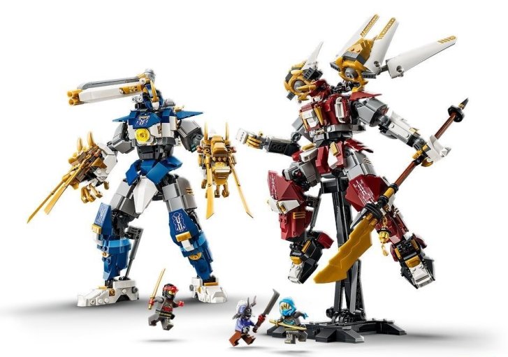71870 Lego Ninjago - Dvojice titánských robotů