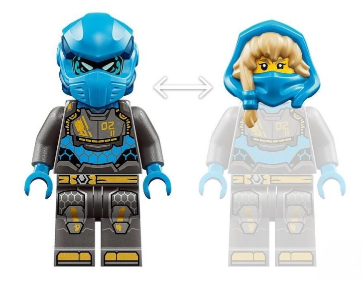 71870 Lego Ninjago - Dvojice titánských robotů