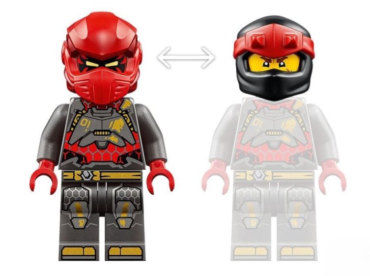 71870 Lego Ninjago - Dvojice titánských robotů