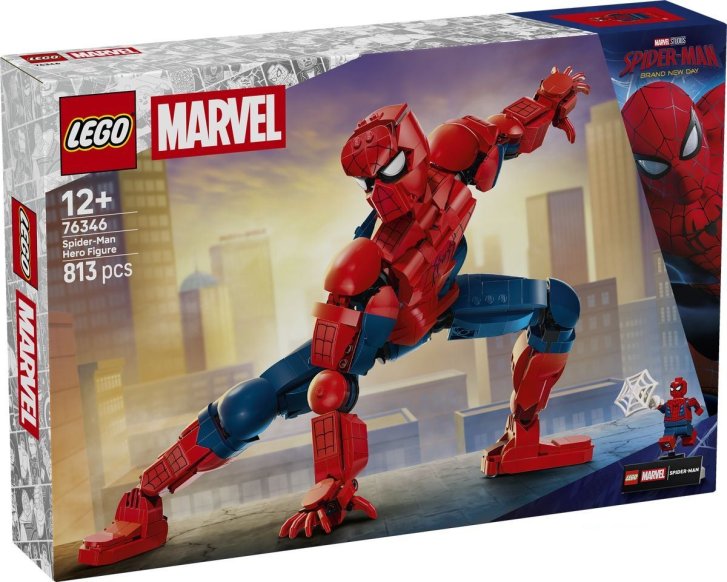 76346 Lego Marvel - Figurka hrdiny: Spider-Man