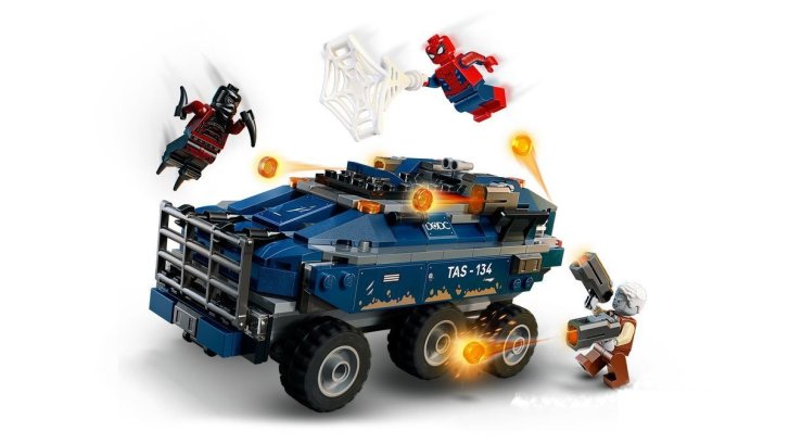 76349 Lego Marvel - Spider-Man a honička za vězeňským transportérem