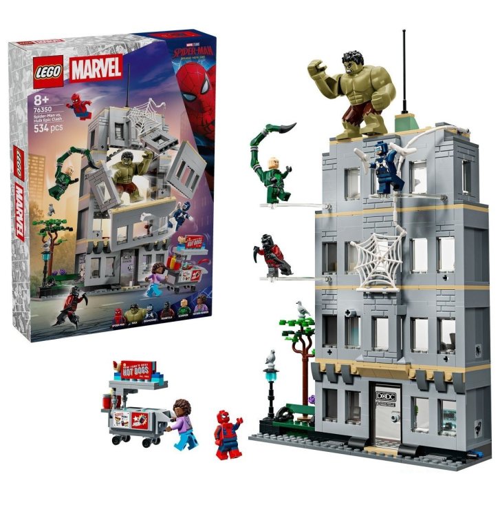 76350 Lego Marvel - Epické střetnutí: Spider- Man vs. Hulk