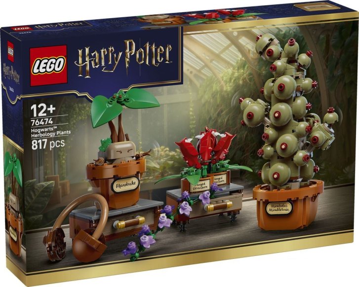 76474 Lego Harry Potter - Rostliny z hodiny bylinkářství v Bradavicích