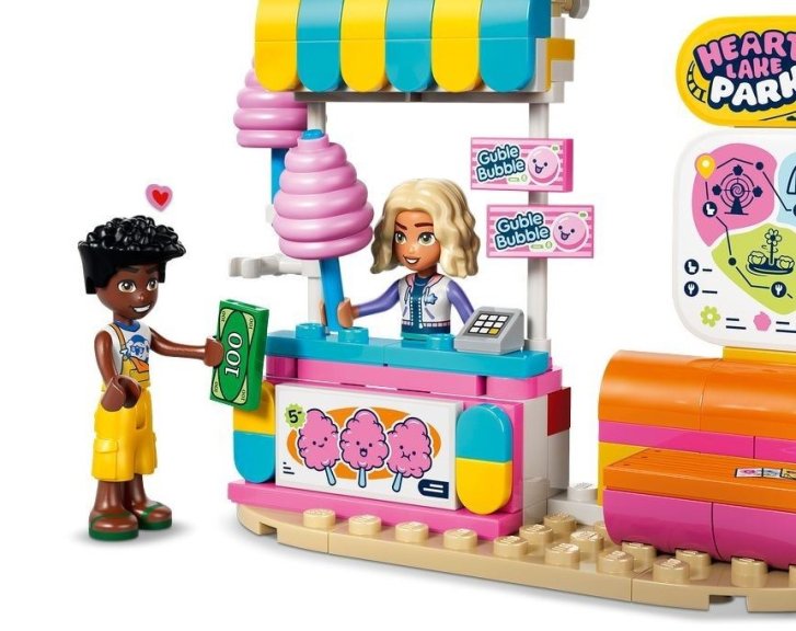 42700 Lego Friends - Kolotoč se sladkostmi a cupcaky