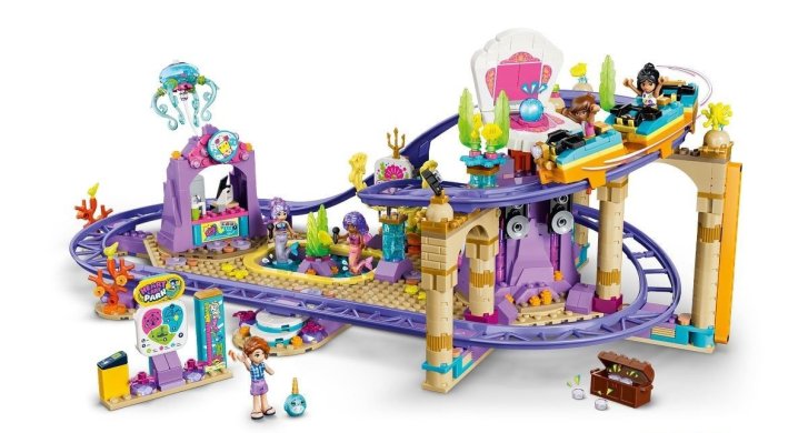 42703 Lego Friends - Jízda na horské dráze s mořskými pannami