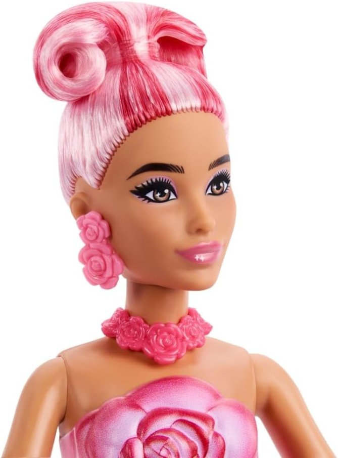 Barbie Petal POP - Květinové překvapení Růže