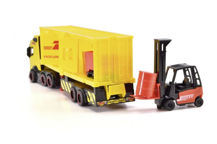 Dickie – Tahač DHL s vysokozdvižným vozíkem