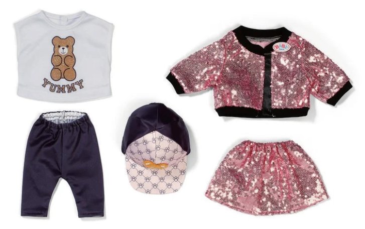 Baby Born – Třpytivé oblečení