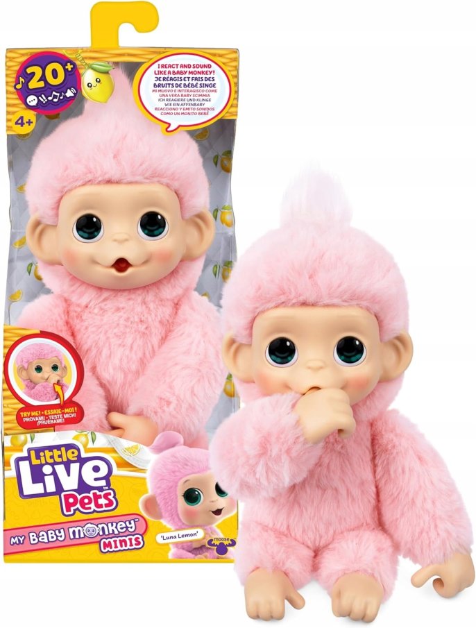 Little Live Pets – Opička miminko