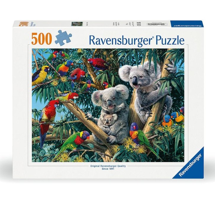 Puzzle 500 - Koaly na stromě