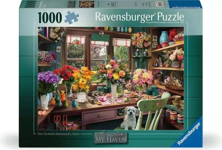 Puzzle 1000 – Květinové kouzlo