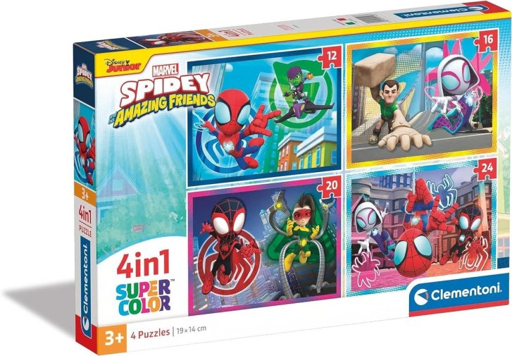 Puzzle 4v1 - Spider-Man