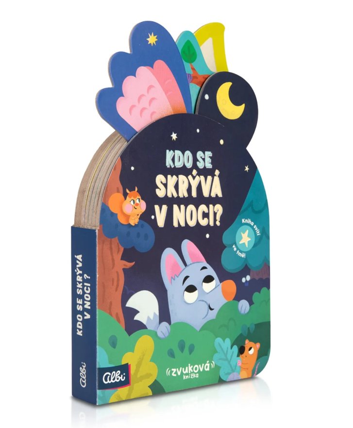 Kdo se skrývá v noci? - Zvuková pop-up knížka