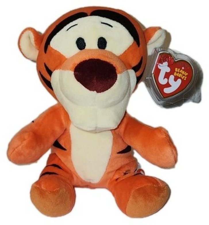 TY Beanie Babies – Plyšový Tigger 15 cm