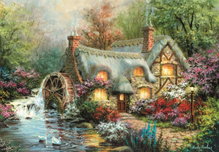 Puzzle 1500 – Venkovský domeček