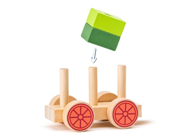 Woody - Dřevěný vláček