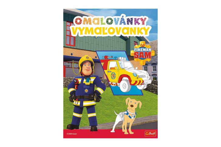 Požárník Sam - Omalovánky