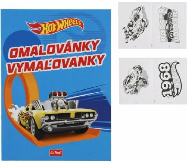 Hot Wheels - Omalovánky