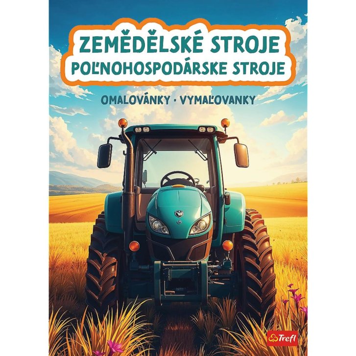 Omalovánky - Zemědělské stroje