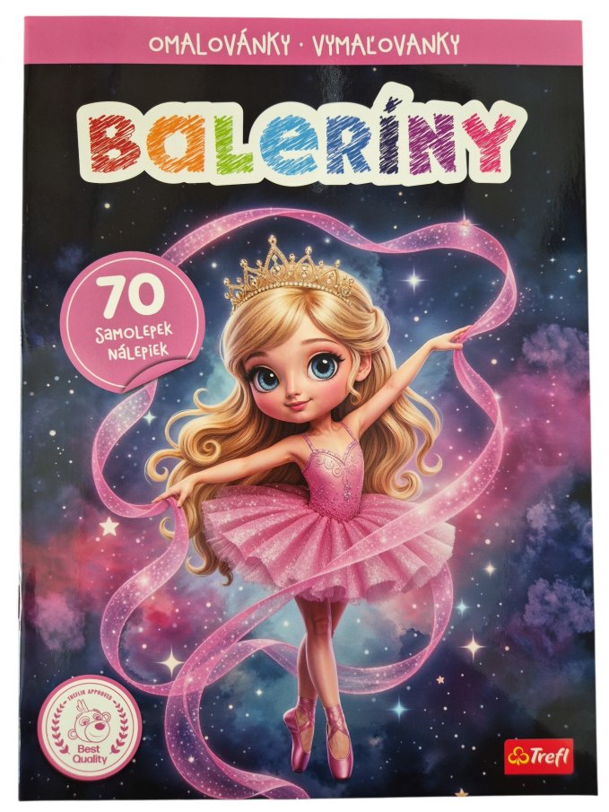Omalovánky - Baleríny