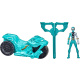 Power Rangers – Motocykl s figurkou Sabertooth Battle Rider