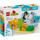 10442 Lego Duplo – Rodinky divokých zvířat: Tučňáci a lvi