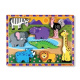 Dřevěné puzzle – Divoká zvířátka