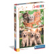 Puzzle 2x 60 – Zvířecí sourozenec