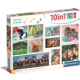 Puzzle 10v1 - Zvířecí kamarádi