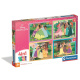 Puzzle 4V1 - Disney Princess