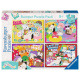 Puzzle 4x100 - Squishmallows