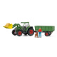 Schleich – Traktor s přívěsem 42608
