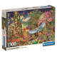Puzzle 1500 - Zahrada fantazie