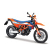 Motorka KTM 690 SMC R s podstavcem