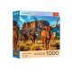 Puzzle 1000 – Texaský dlouhorohý skot