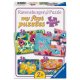 Moje první puzzle 4v1 - Roztomilí dinosauři