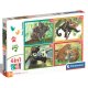 Puzzle 4v1 - Roztomilá mláďata